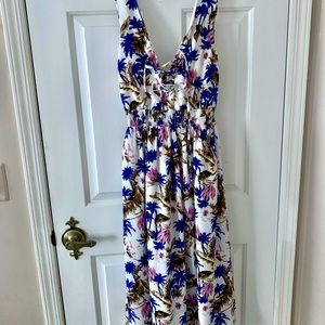 floral womens maxi dress